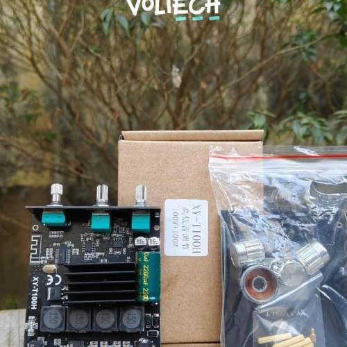 XINYI Sini XY-T100H + App 100W+100W Bluetooth 5.0 (Double Original TPA3116D2) 200W Stereo Amplifier | Voltech Electronics