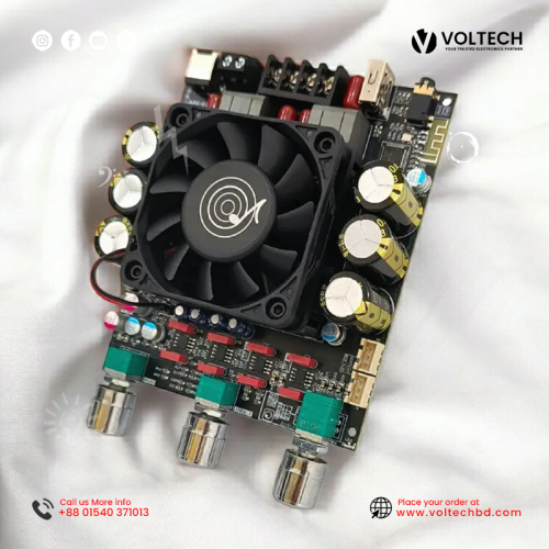 Wuzhi Audio ZK 3002T App (300W + 300W) – Imported TPA 3255 Bluetooth 5 Apt-X HD at Voltech Electronics