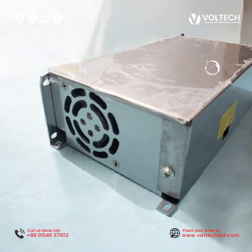 36V 20A Premium High Power SMPS with Aluminum Heat-sink Body &amp; Fan Control | Voltech Electronics