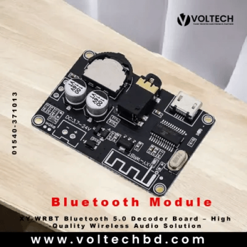 Bluetooth 5.0 Decoder Board – XY-WRBT | Wide Voltage &amp; Volume Adjustable | Buy Online at Voltech Electronics