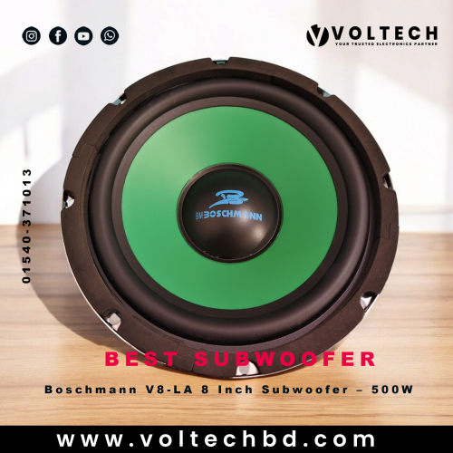 Boschmann V8-LA 8 Inch Subwoofer – 500W