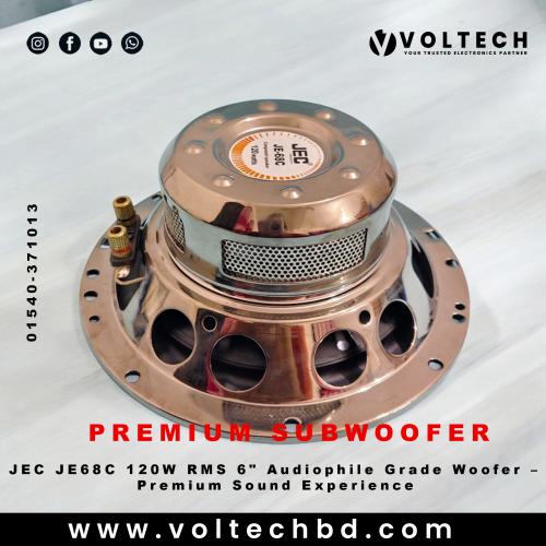 JEC JE68C 120W RMS 6&quot; Audiophile Grade Woofer – Premium Sound Experience